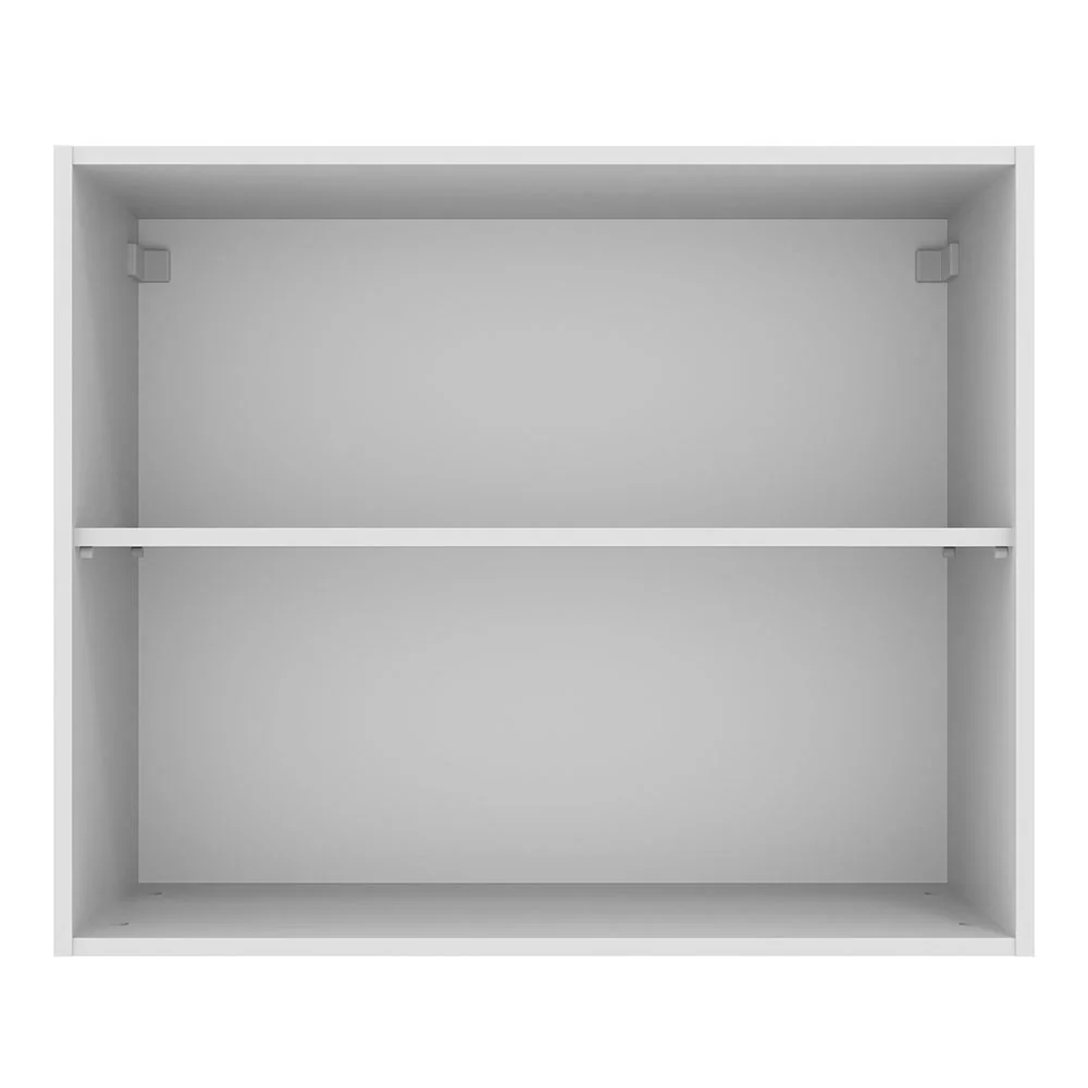 Armário Aéreo Madesa Agata 80 cm 2 Portas Branco - Image 7