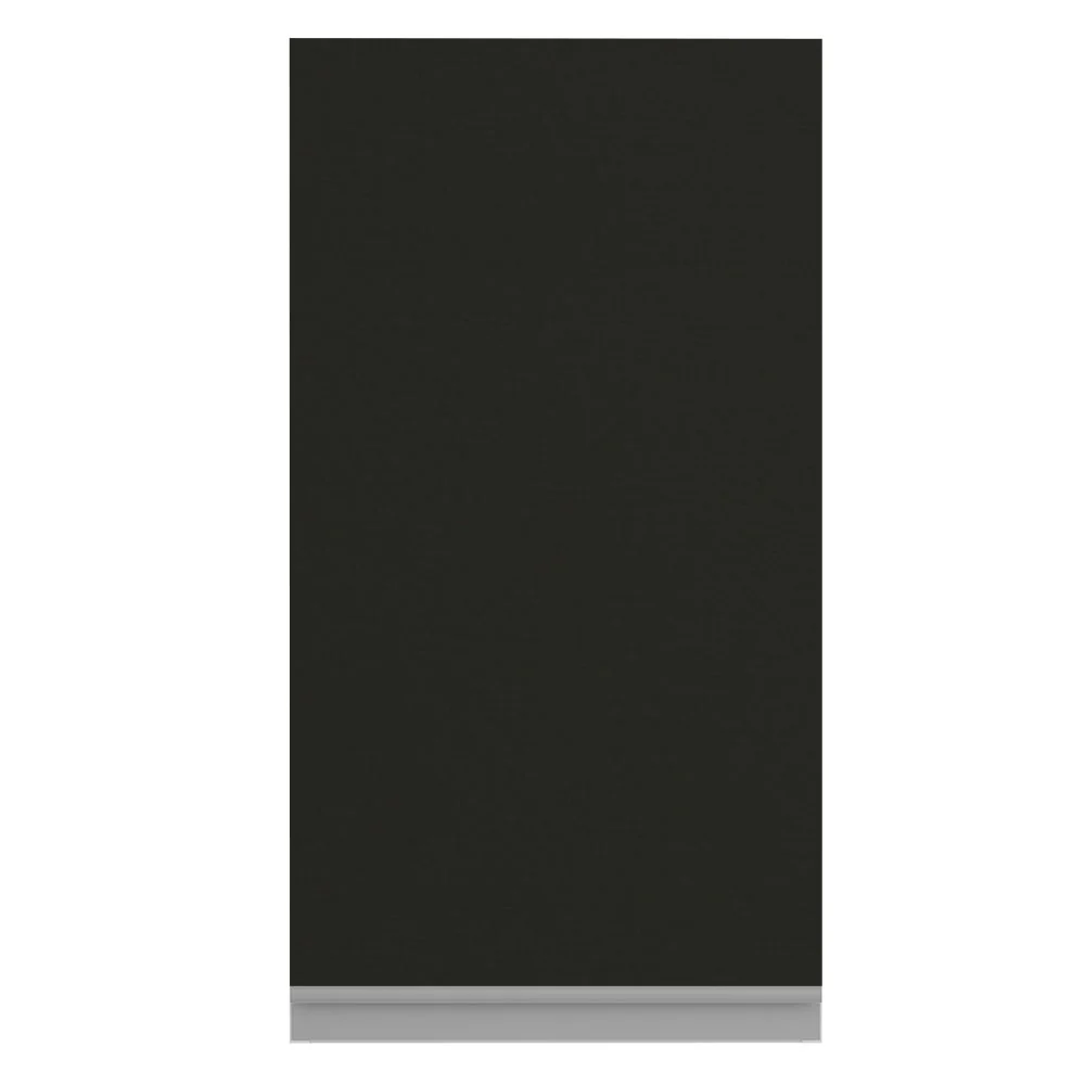 Armário Aéreo Madesa Glamy 35 cm 1 Porta Branco/Preto - Image 8