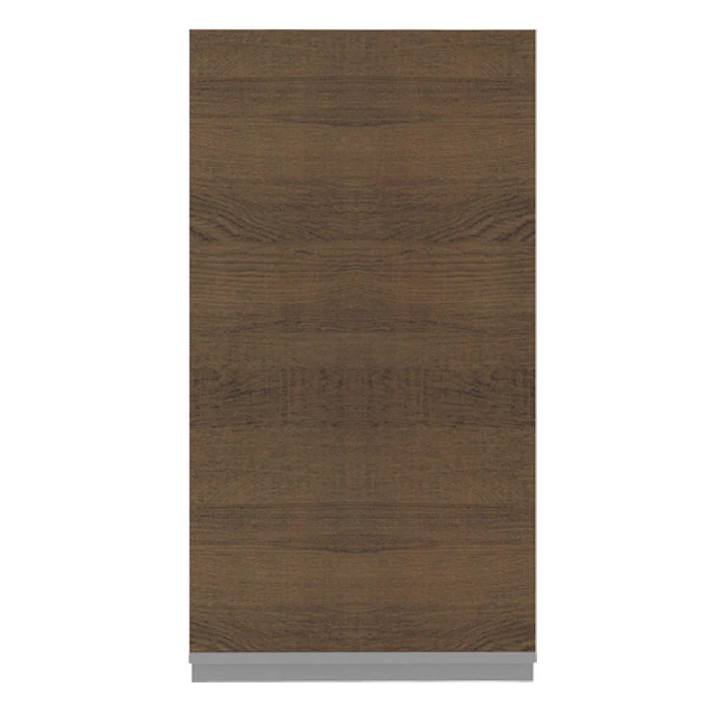 Armário Aéreo Madesa Glamy 35 cm 1 Porta Branco/Rustic - Image 8
