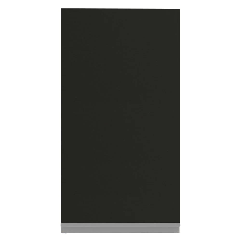 Armário Aéreo Madesa Glamy 35 cm 1 Porta Rustic/Preto - Image 8