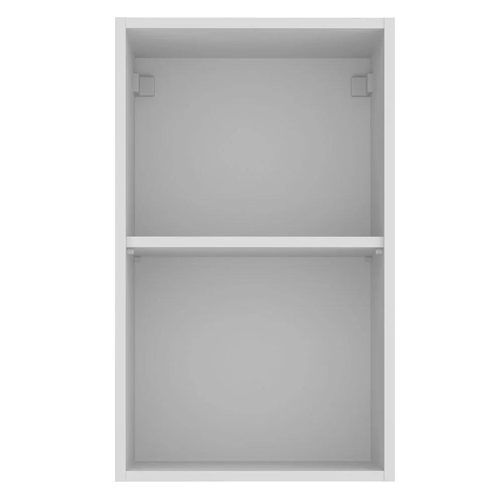 Armário Aéreo Madesa Glamy 40 cm 1 Porta Branco/Rustic - Image 9