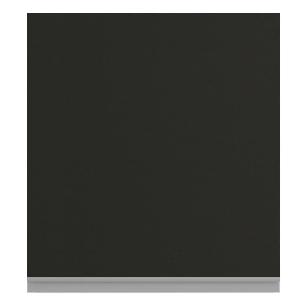Armário Aéreo Madesa Glamy 60 cm 1 Porta Branco/Preto - Image 8