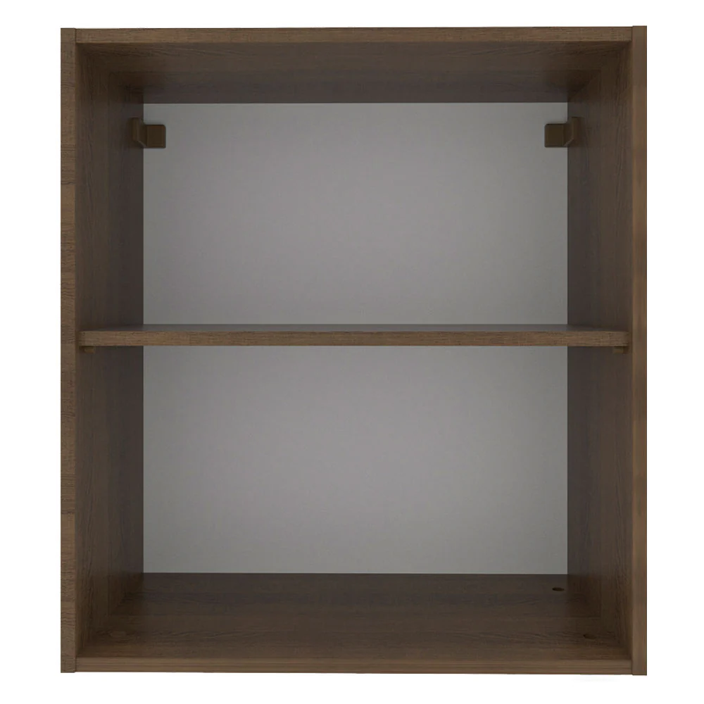 Armário Aéreo Madesa Glamy 60 cm 1 Porta Rustic/Branco - Image 9