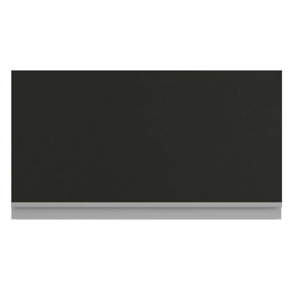 Armário Aéreo Madesa Glamy 60 cm 1 Porta Basculante Branco/Preto - Image 8