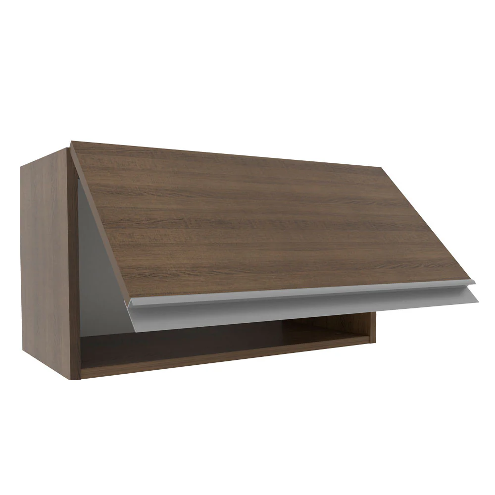 Armário Aéreo Madesa Glamy 60 cm 1 Porta Basculante Rustic - Image 4