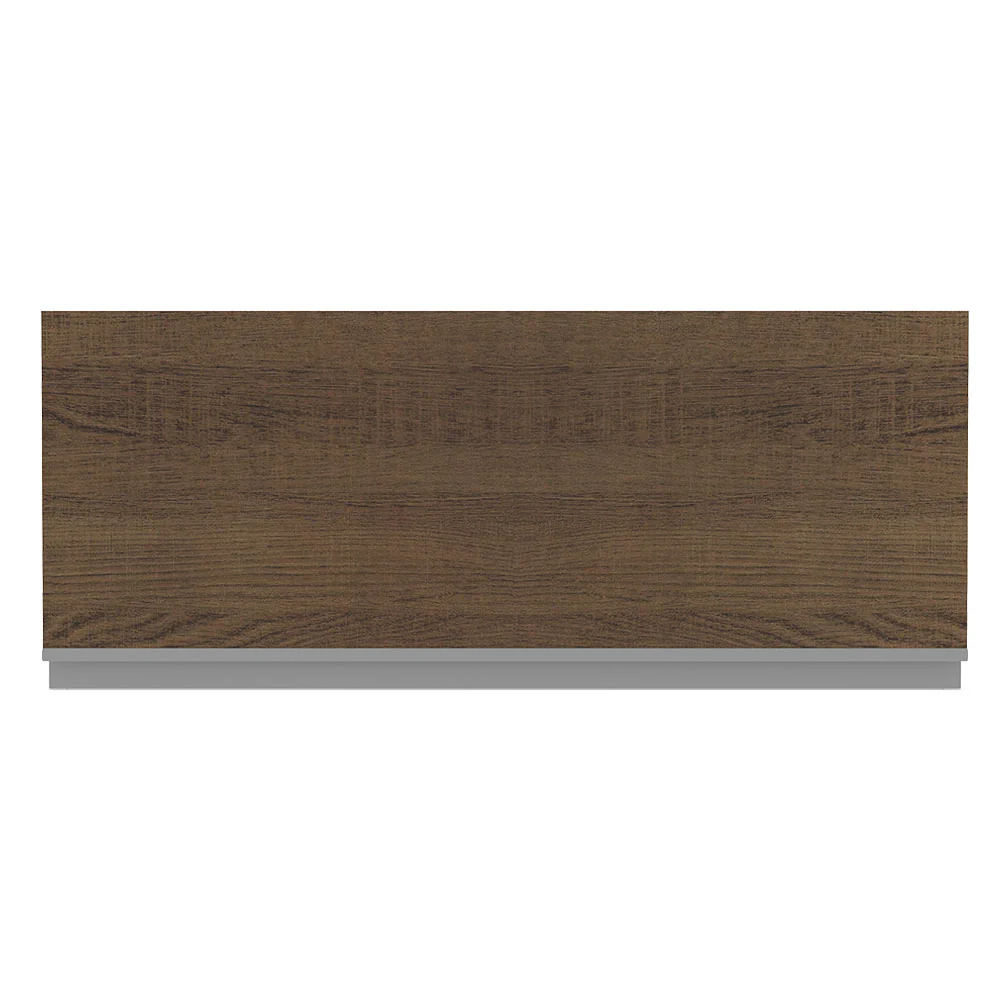 Armário Aéreo Madesa Glamy 80 cm 1 Porta Basculante Branco/Rustic - Image 8