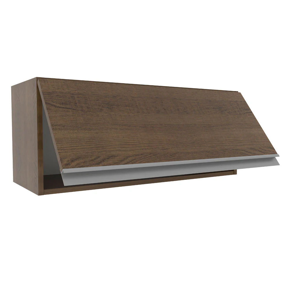 Armário Aéreo Madesa Glamy 80 cm 1 Porta Basculante Rustic - Image 4