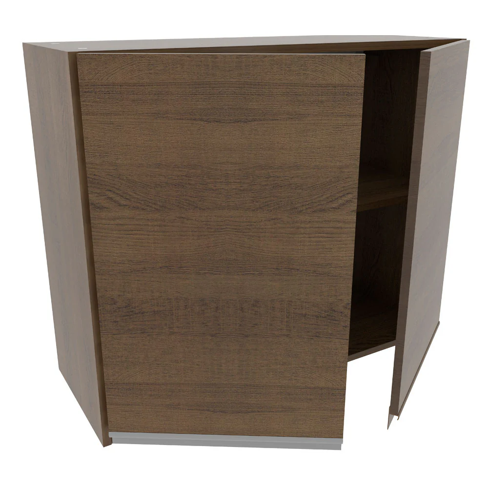 Armário Aéreo Madesa Glamy 80 cm 2 Portas Rustic - Image 4