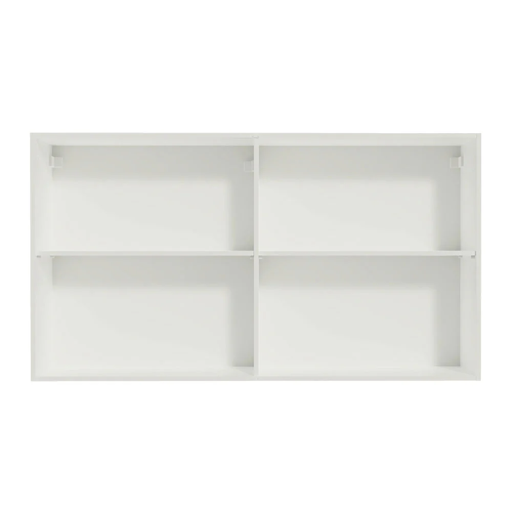 Armário Aéreo Madesa Reims 120 cm 2 Portas Branco - Image 7