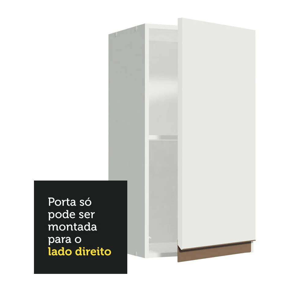 Armário Aéreo Madesa Reims 35 cm 1 Porta Branco - Image 5