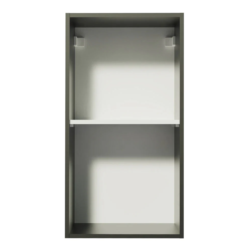 Armário Aéreo Madesa Reims 35 cm 1 Porta Preto - Image 9