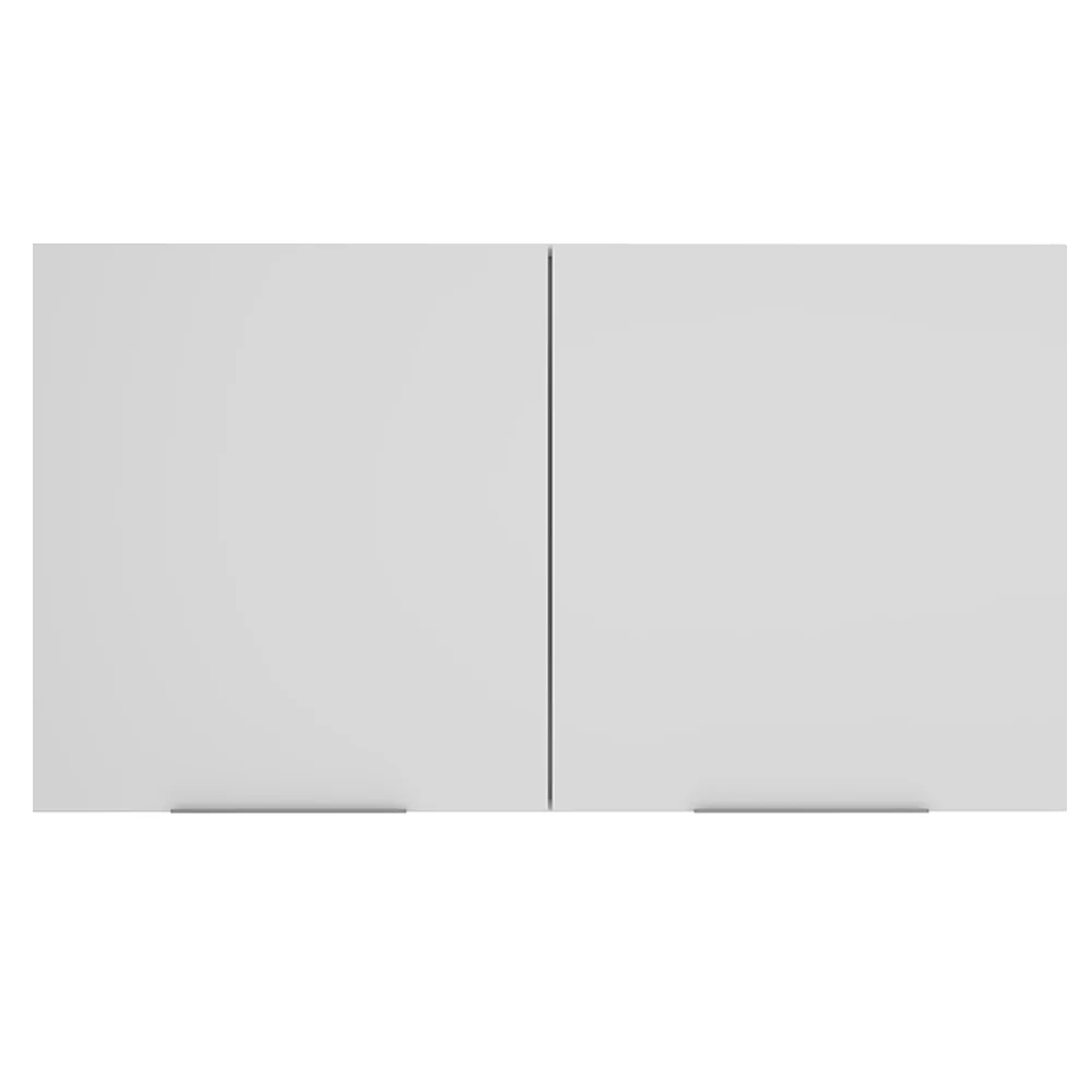 Armário Aéreo Madesa Stella 120 cm 2 Portas Rustic/Branco - Image 8