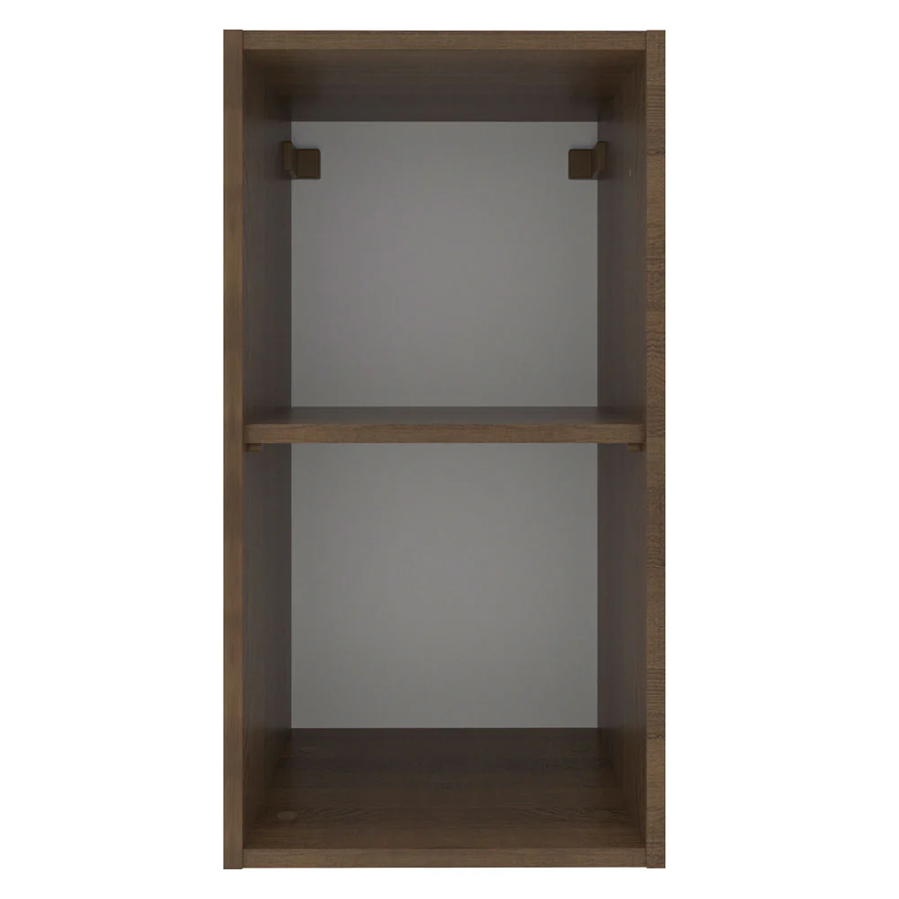 Armário Aéreo Madesa Stella 35 cm 1 Porta Rustic/Branco - Image 9