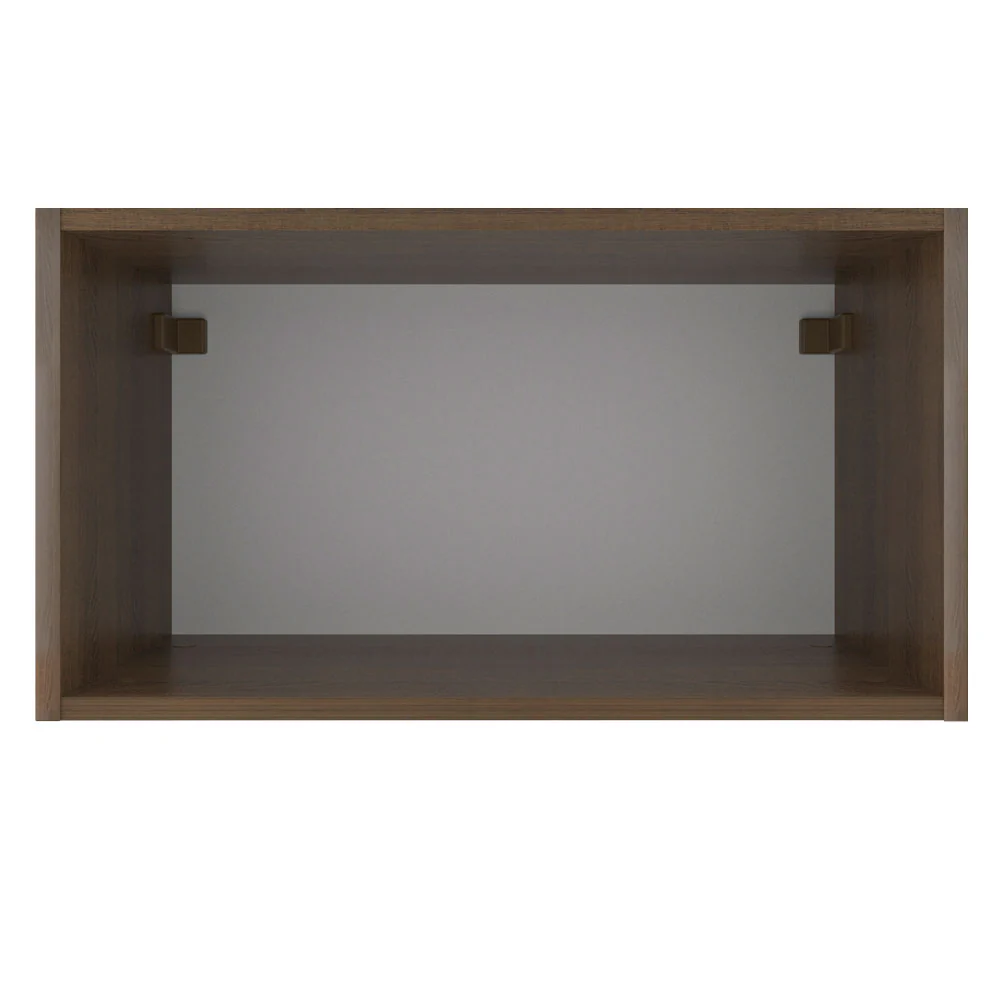 Armário Aéreo Madesa Stella 60 cm 1 Porta Basculante Rustic/Branco - Image 9
