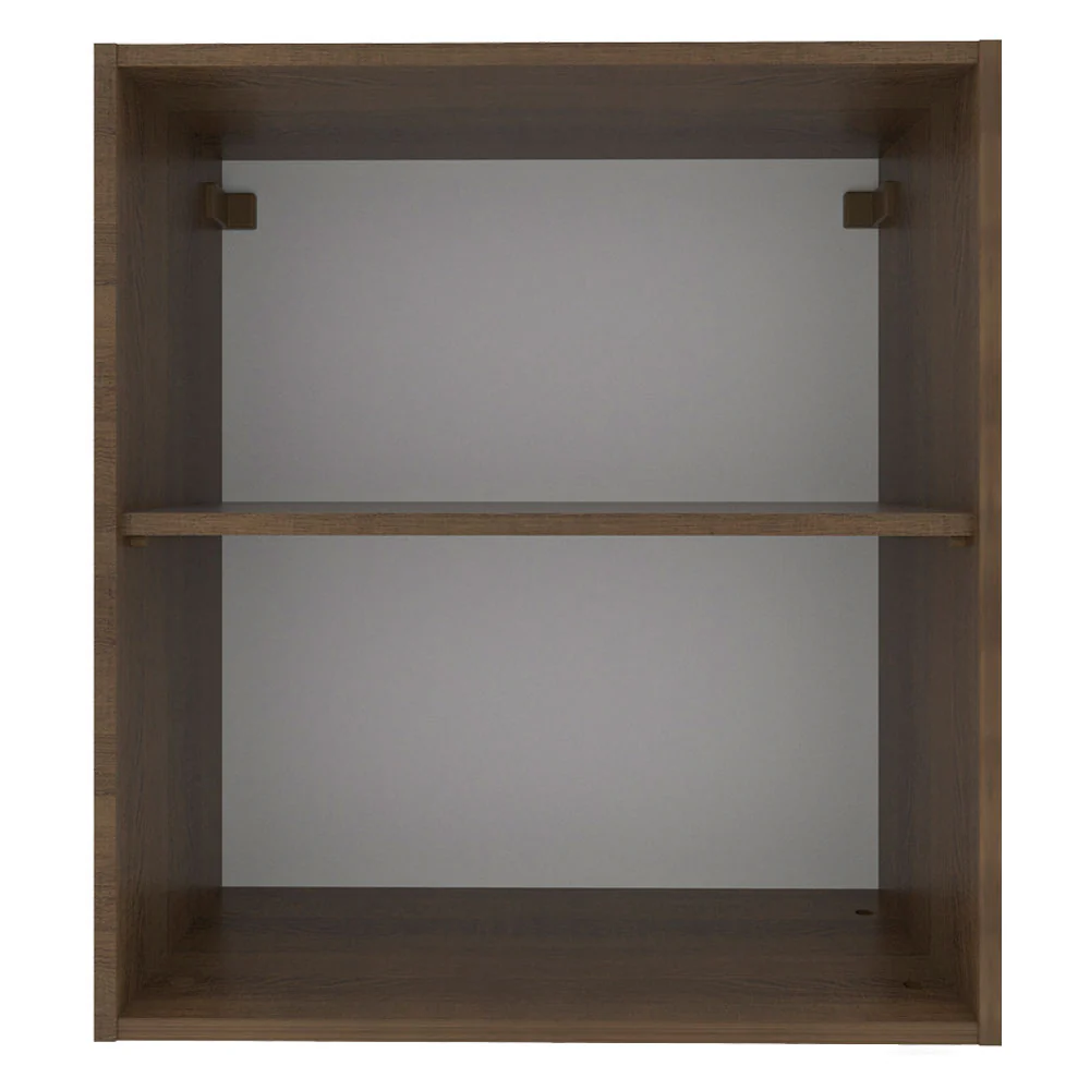 Armário Aéreo Madesa Stella 60 cm 1 Porta Rustic/Branco - Image 9