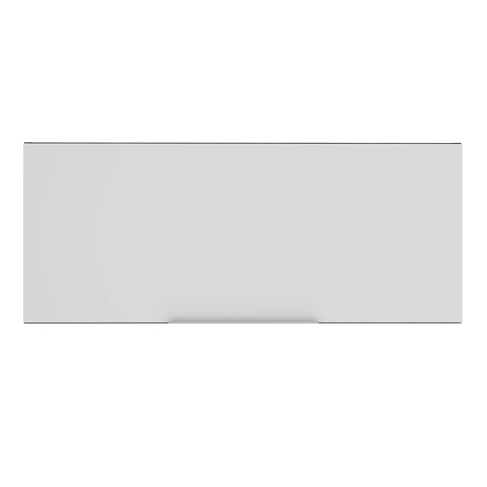 Armário Aéreo Madesa Stella 80 cm 1 Porta Basculante Rustic/Branco - Image 8