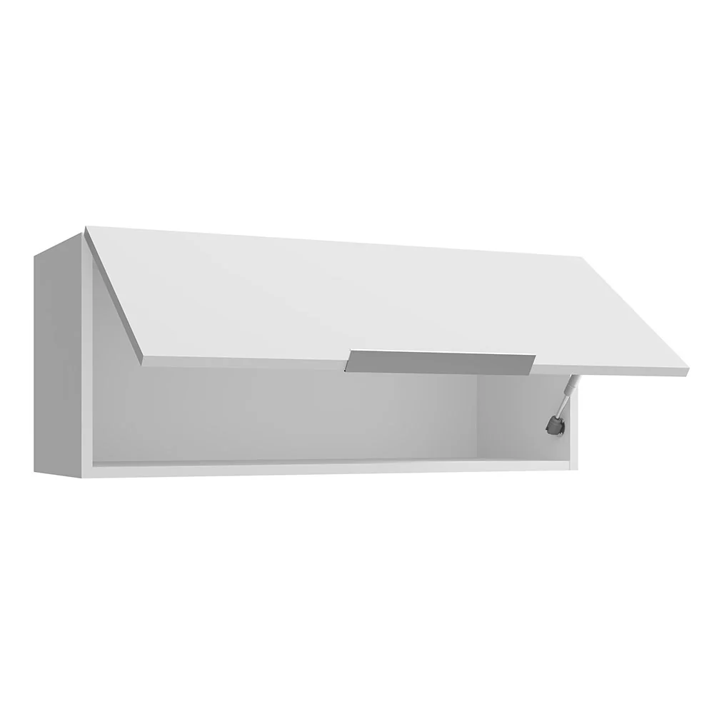 Armário Aéreo Madesa Stella 80 cm 1 Porta Basculante Branco - Image 4