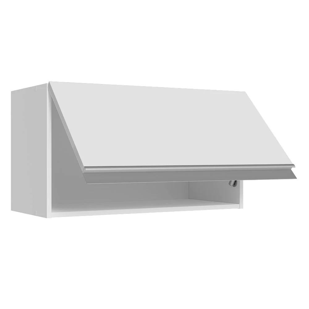 Armário Aéreo 100% MDF 60 cm 1 Porta Basculante Branco Smart Madesa - Image 4