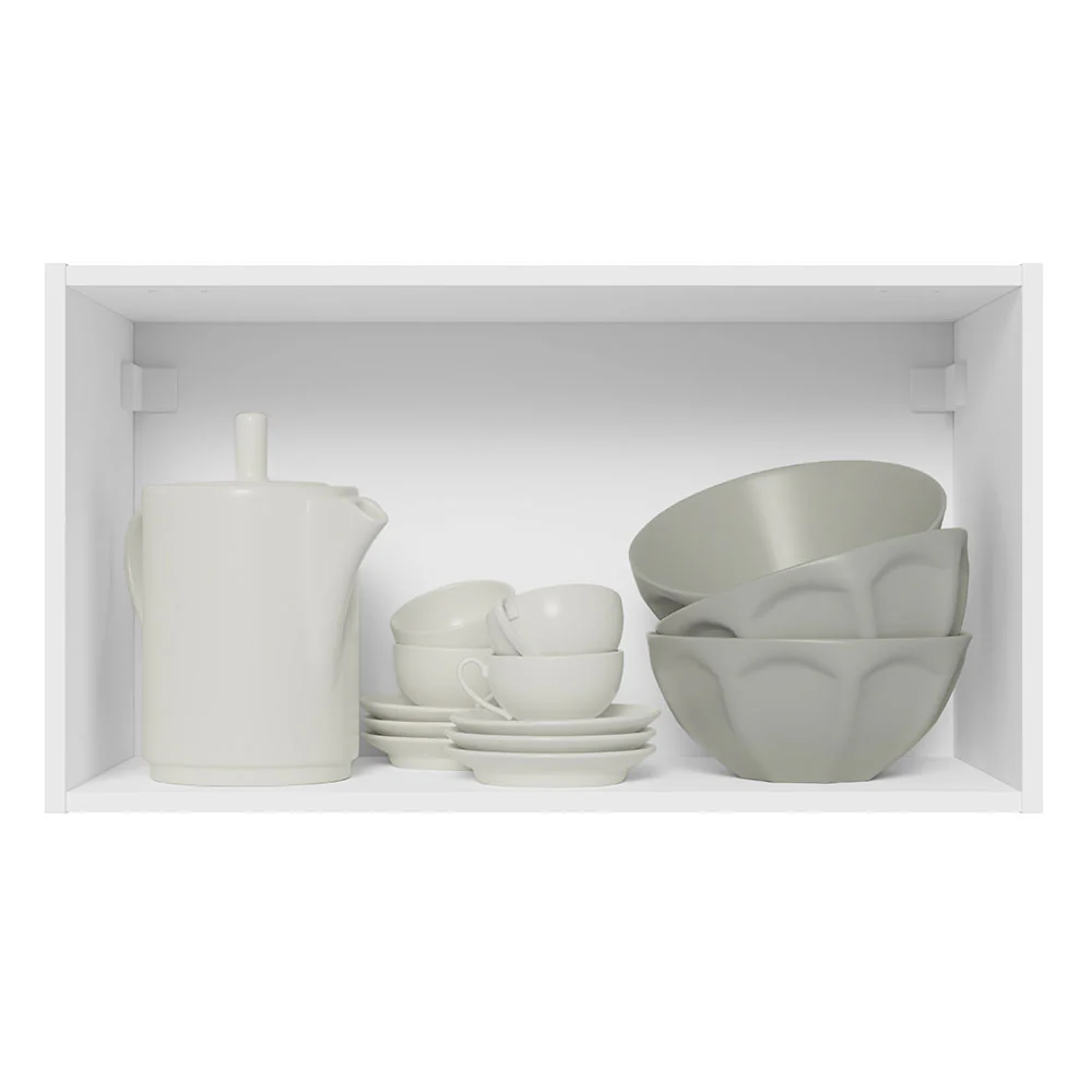 Armário Aéreo 100% MDF 60 cm 1 Porta Basculante Branco Smart Madesa - Image 5