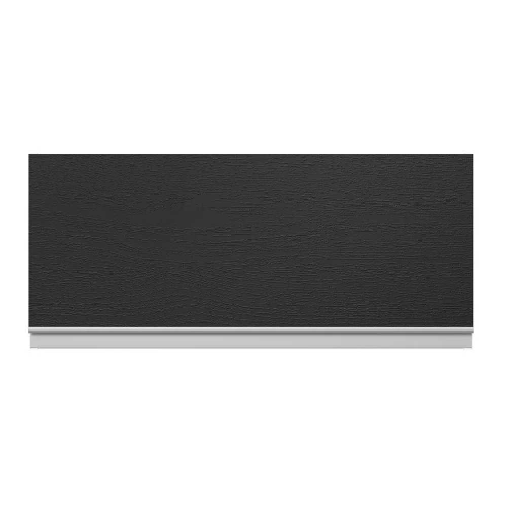 Armário Aéreo 100% MDF 70 cm 1 Porta Basculante Branco/Preto Acordes Madesa - Image 5