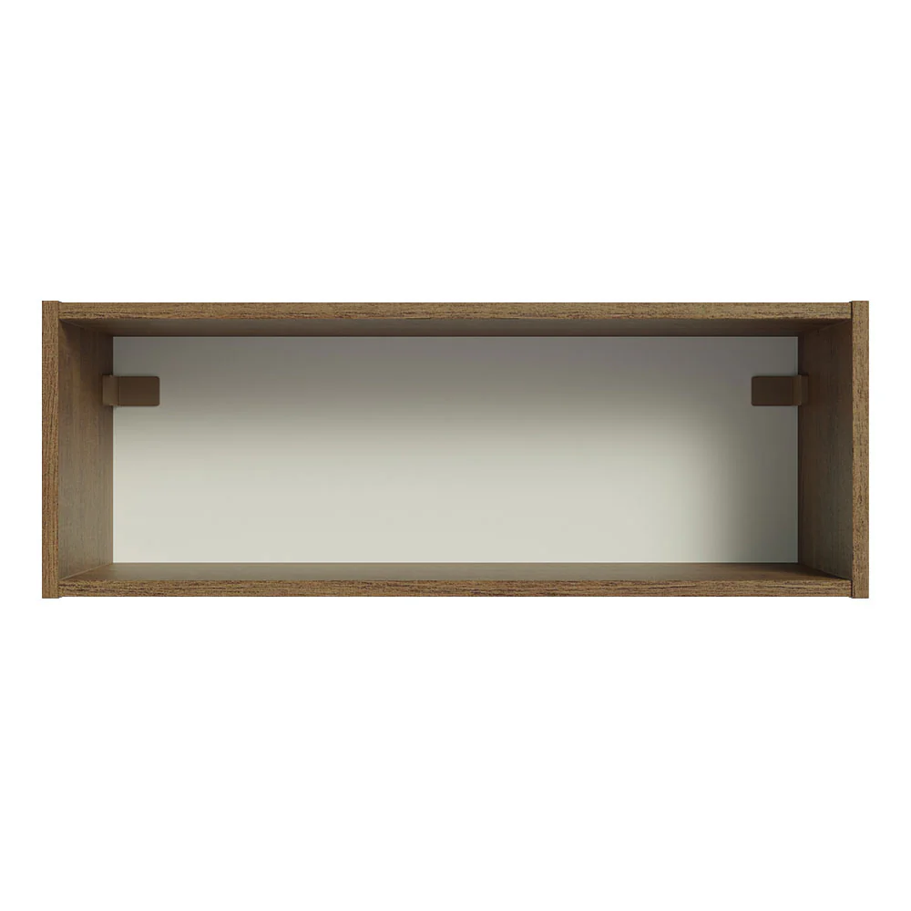Armário Aéreo com Nicho Aberto 60cm Rustic Emilly Madesa - Image 4