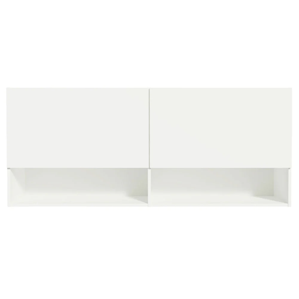 Armário Aéreo para Escritório com Nicho e Prateleira 120cm Branco Madesa - Image 6