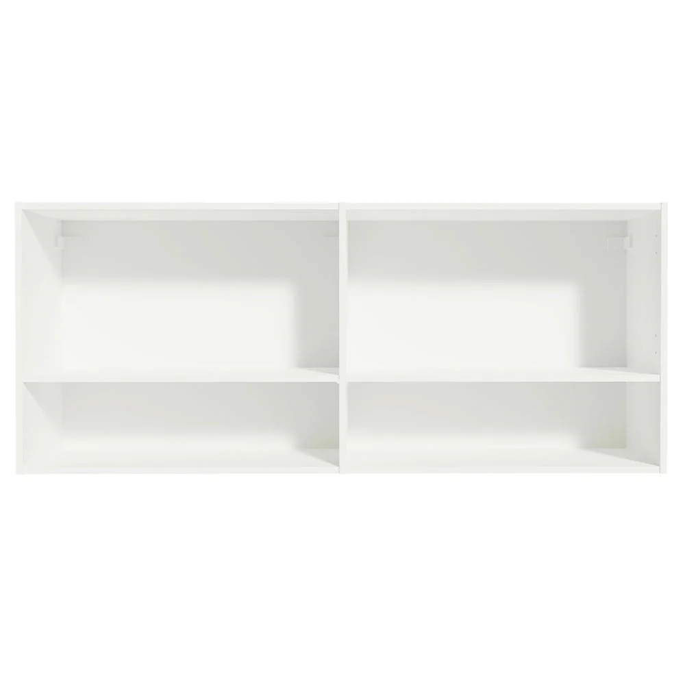 Armário Aéreo para Escritório com Nicho e Prateleira 120cm Branco Madesa - Image 7