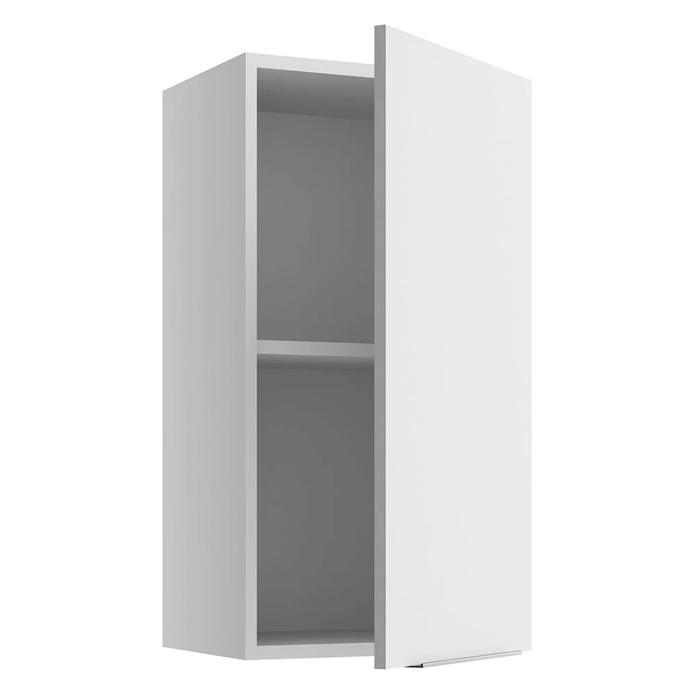 Armário Aéreo para Quarto 35 cm 1 Porta Branco Neo Madesa - Image 6