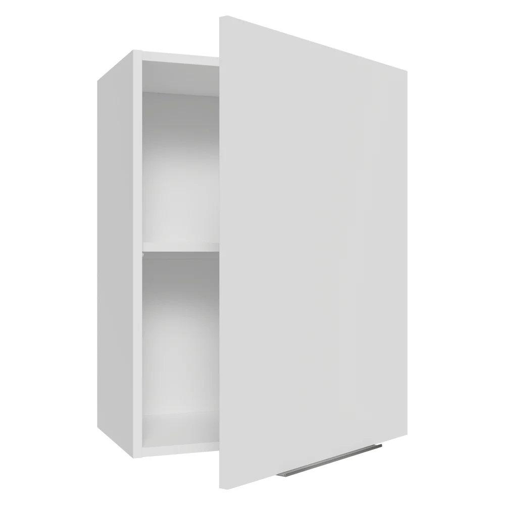 Armário Aéreo Para Quarto 50 cm 1 Porta Branco Neo Madesa - Image 7