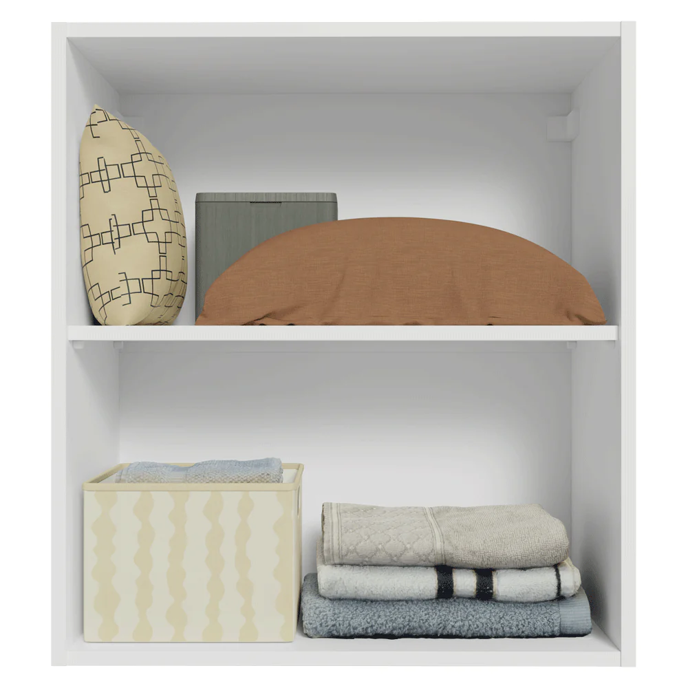 Armário Aéreo para Quarto 60 cm 1 Porta Branco Neo Madesa - Image 4