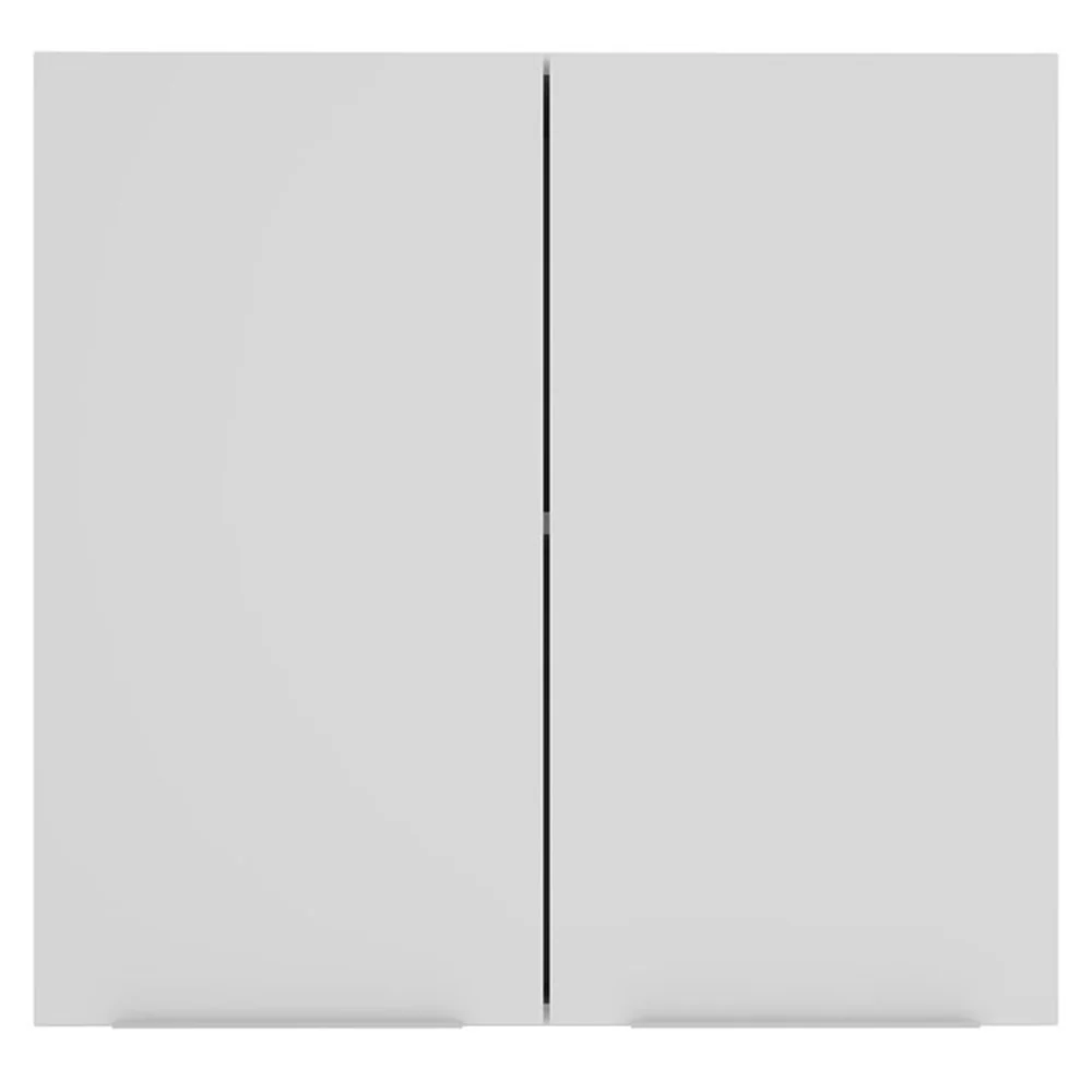 Armário Aéreo para Quarto 70 cm 2 Portas Branco Neo Madesa - Image 8