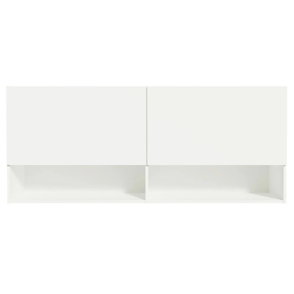 Armário Aéreo para Quarto com Nicho e Prateleira 120cm Branco Madesa - Image 8