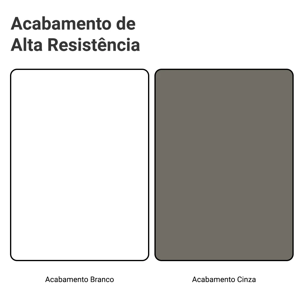 Armário de Cozinha Compacta 120 cm Branco/Cinza Vik Madesa 01 - Image 11