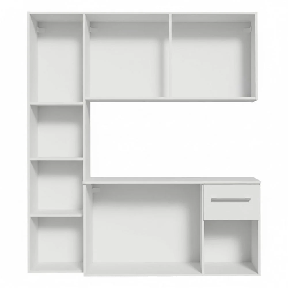 Armário de Cozinha Compacta 120cm Branco Easy Madesa - Image 9