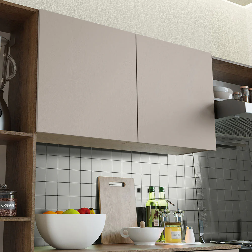 Armário de Cozinha Compacta 180cm Rustic/Crema Easy Madesa - Image 7