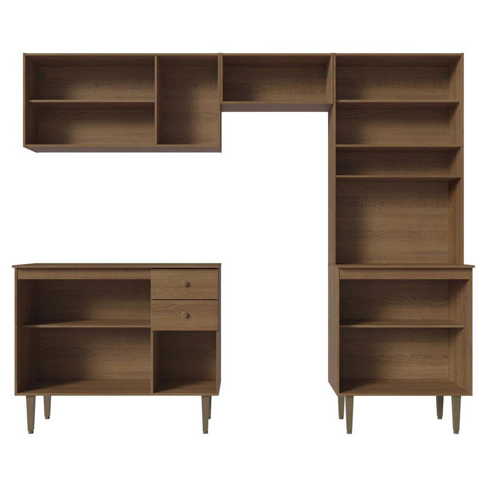 Armário de Cozinha Compacta 235cm Rustic Gourmet Madesa 01 - Image 9