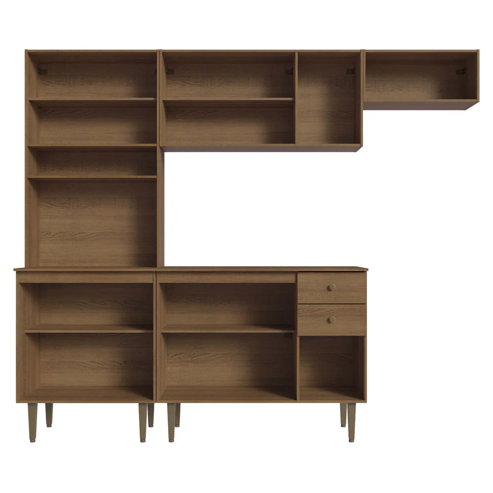 Armário de Cozinha Compacta 235cm Rustic Gourmet Madesa 02 - Image 9