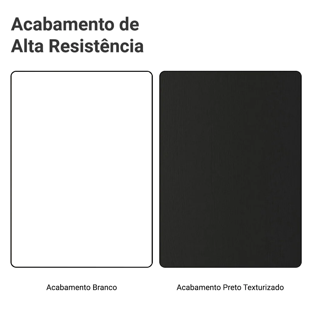 Armário de Cozinha Compacta 190cm com Cristaleira Branco/Preto Agata Madesa 01 - Image 11