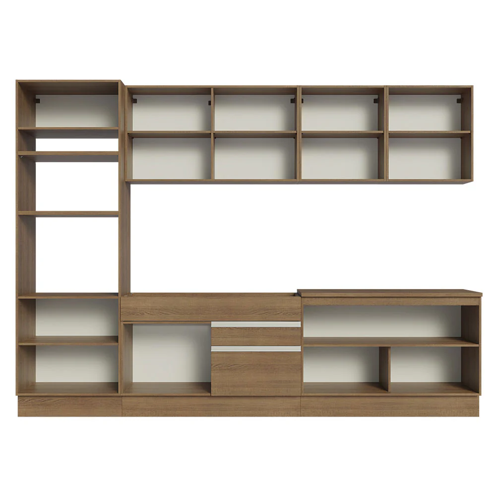 Armário de Cozinha Completa 310cm Rustic Glamy Madesa 02 - Image 12