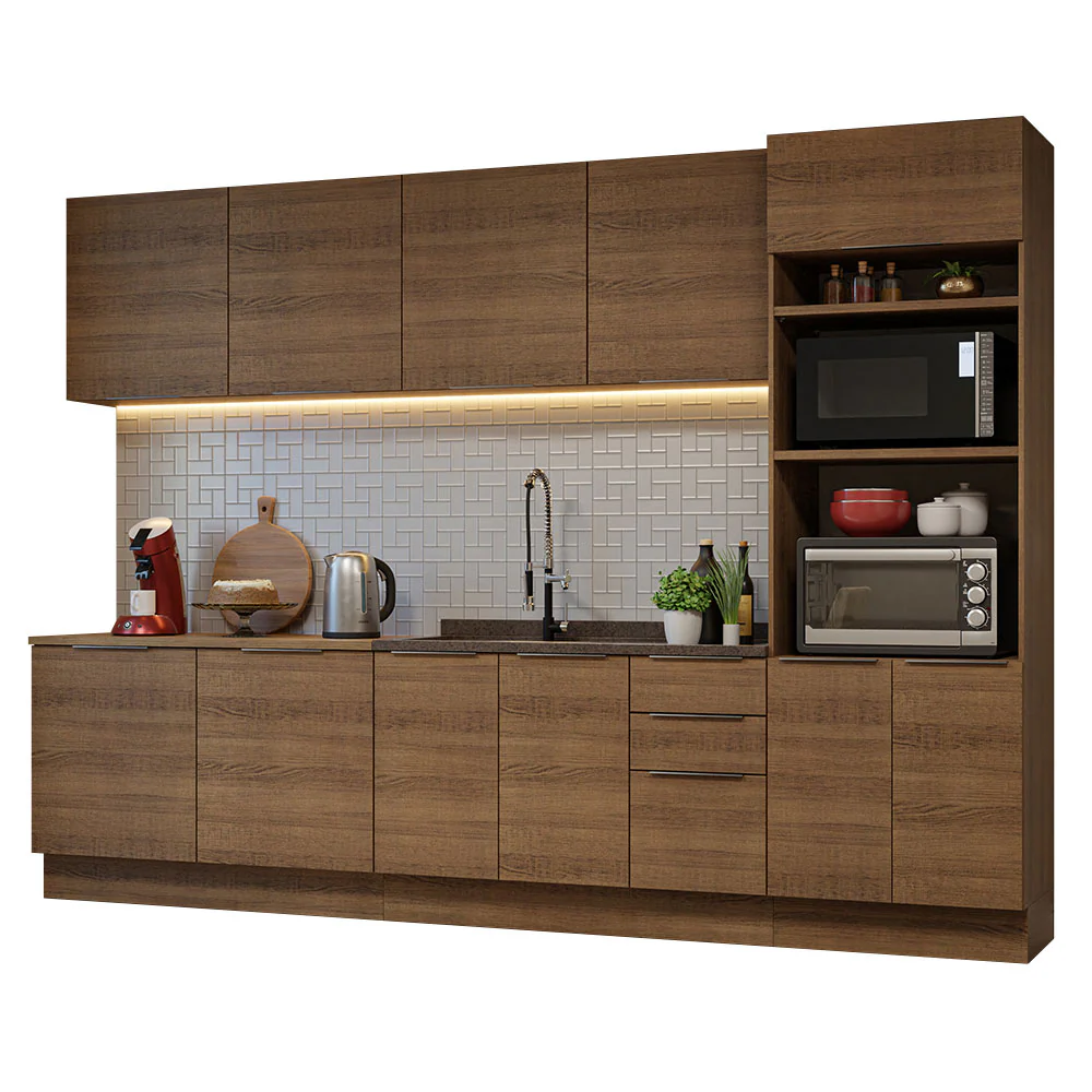 Armário de Cozinha Completa 310cm Rustic Stella Madesa 01 - Image 2