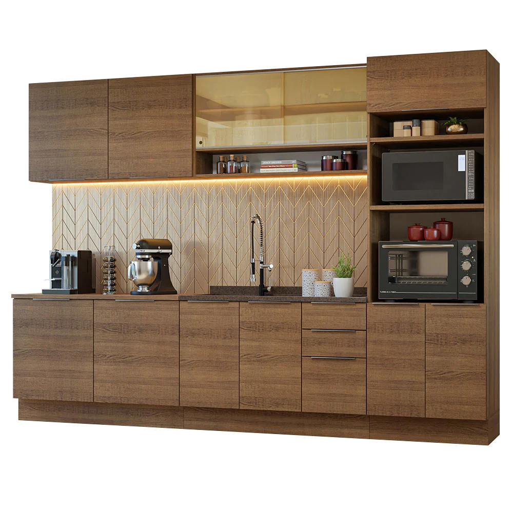 Armário de Cozinha Completa 310cm Rustic Stella Madesa 02 - Image 2