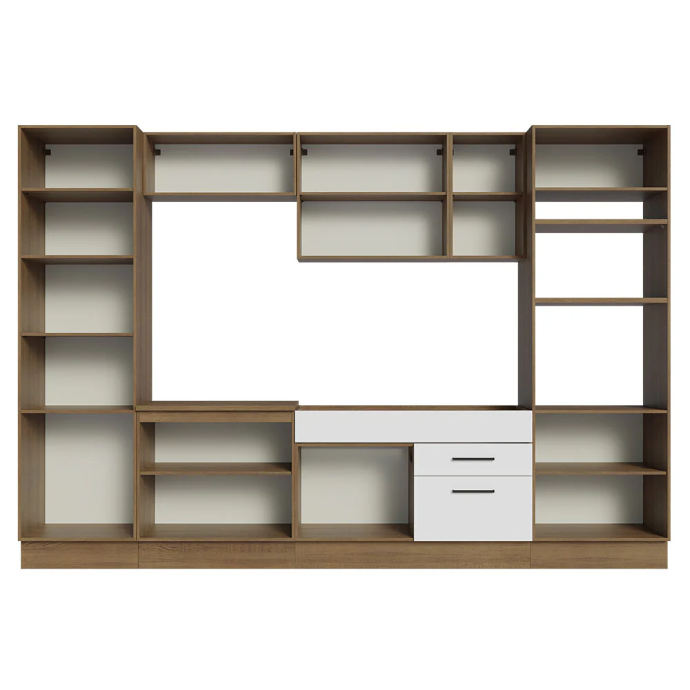 Armário de Cozinha Completa 330cm Rustic/Branco Agata Madesa 02 - Image 12