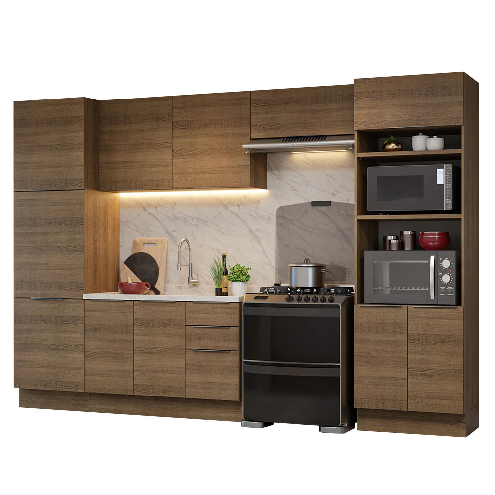 Armário de Cozinha Completa 330cm Rustic Stella Madesa 02 - Image 2