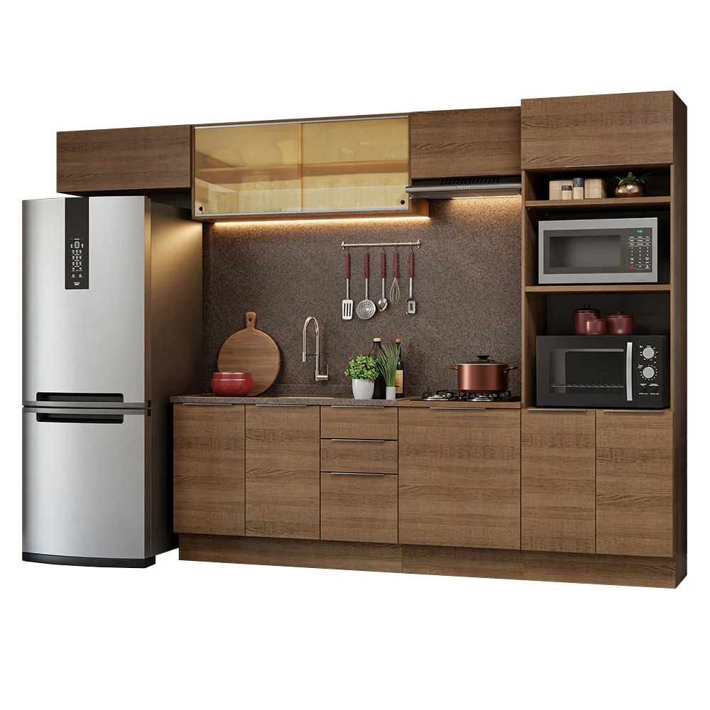 Armário de Cozinha Completa 330cm Rustic Stella Madesa 04 - Image 2