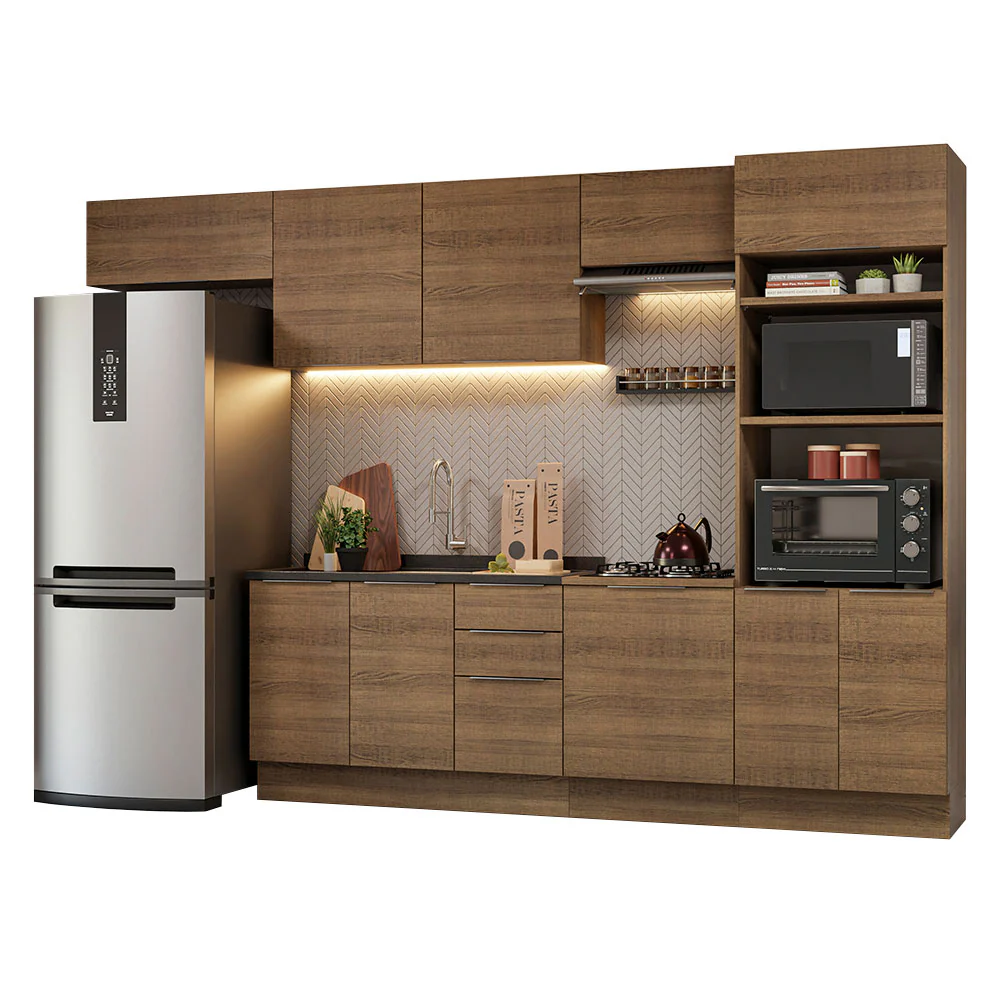 Armário de Cozinha Completa 330cm Rustic Stella Madesa 05 - Image 2