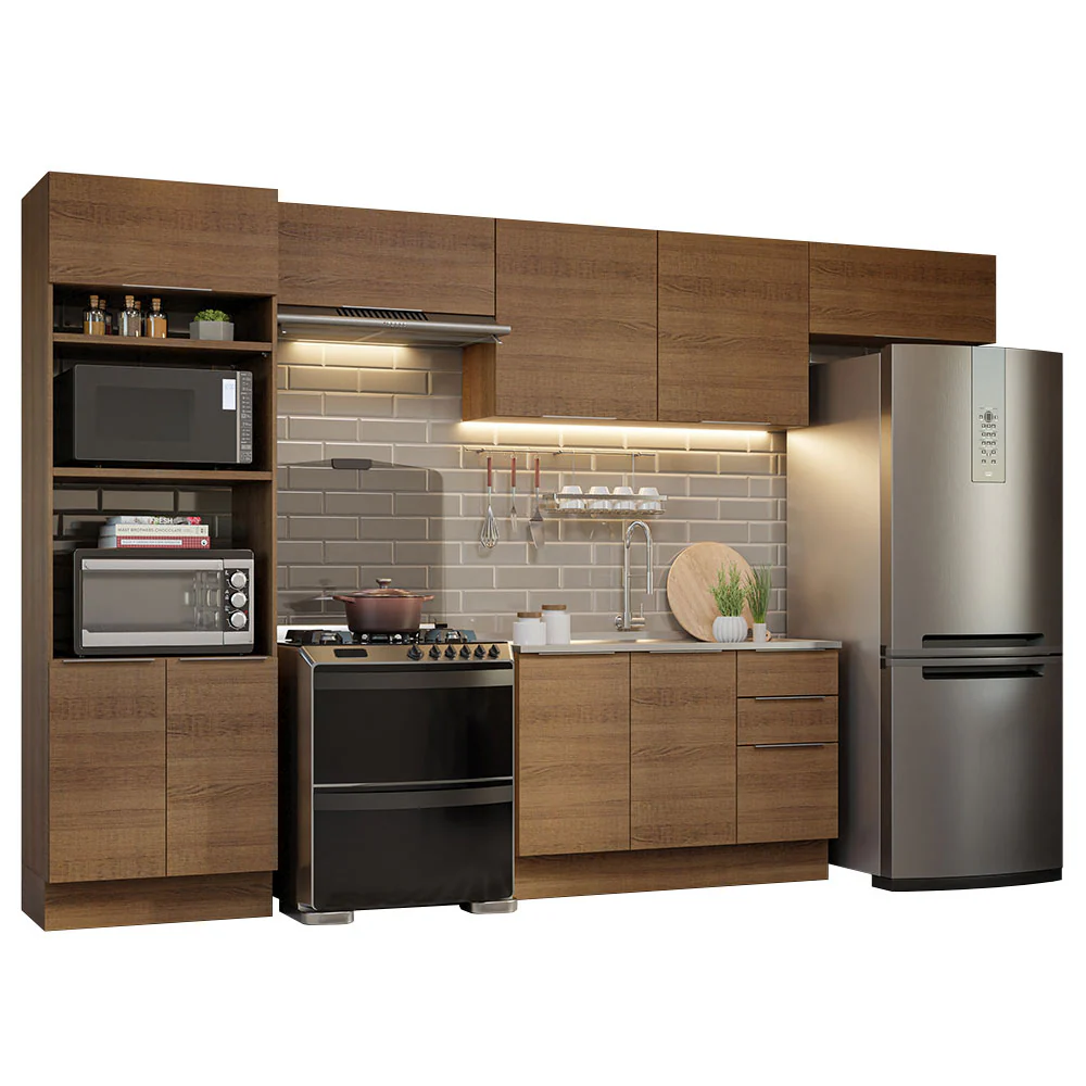 Armário de Cozinha Completa 350cm Rustic Stella Madesa 01 - Image 2