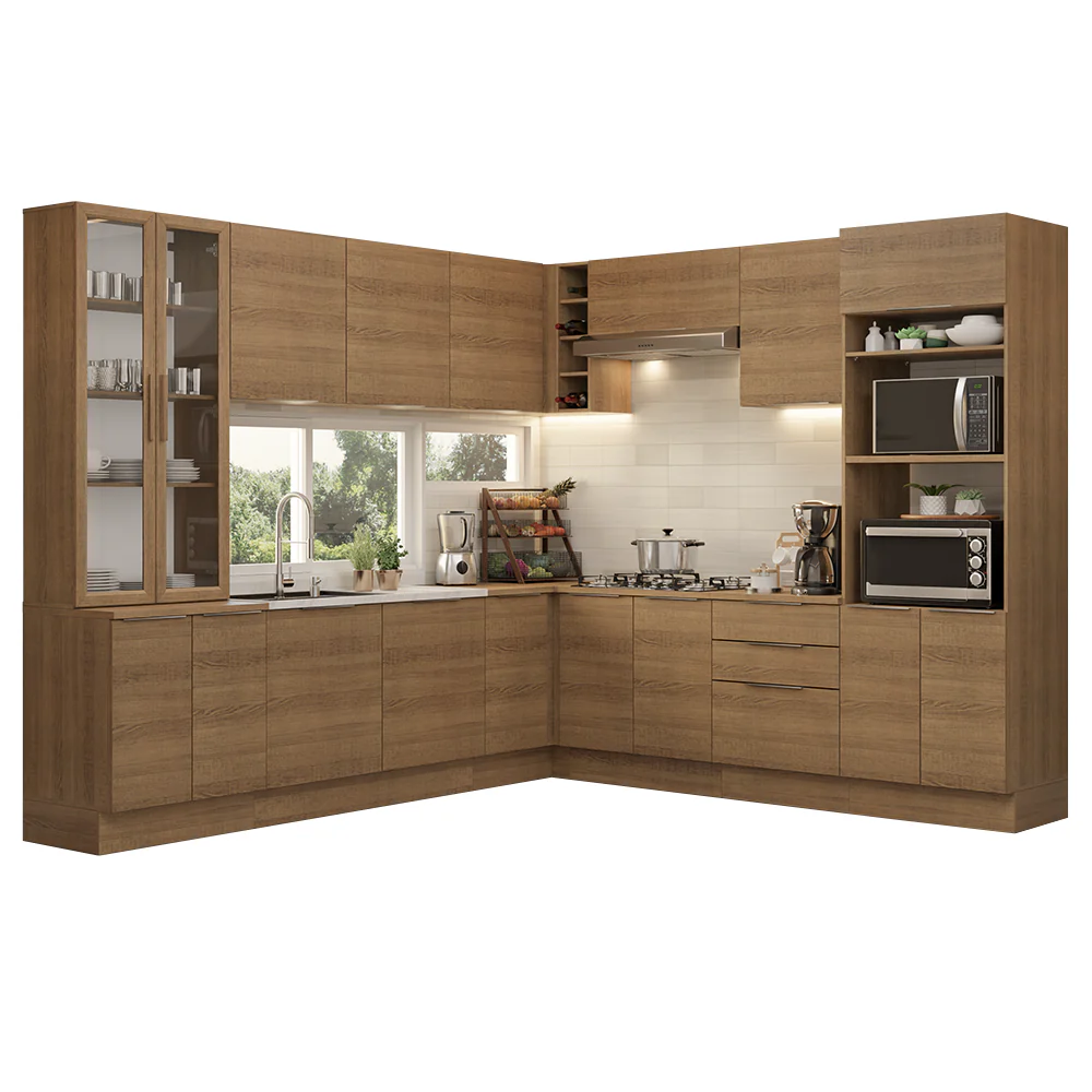 Armário de Cozinha Completa 549cm Rustic Stella Madesa 01 - Image 2