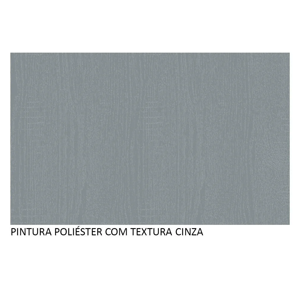 Armário de Cozinha Completa de Canto 265cm Cinza Nice Madesa 02 - Image 11