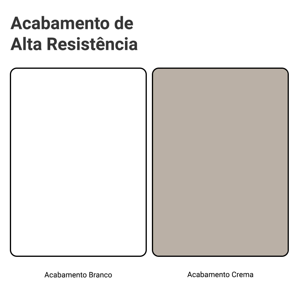 Armário de Cozinha Compacta 180 cm Branco/Crema Vik Madesa 02 - Image 11