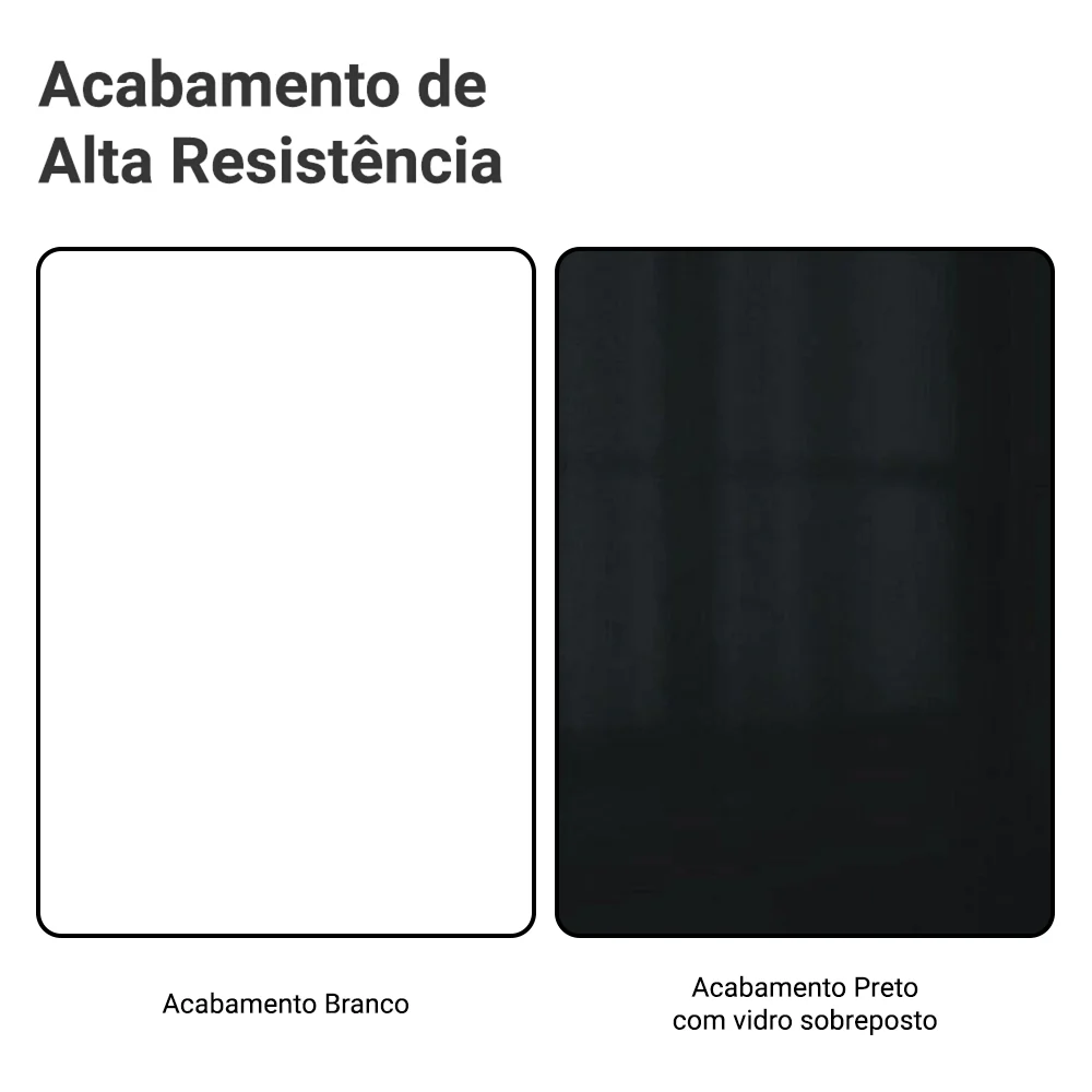 Armário de Cozinha Compacta 180 x 60 cm Branco/Preto Lux Madesa 03 - Image 11